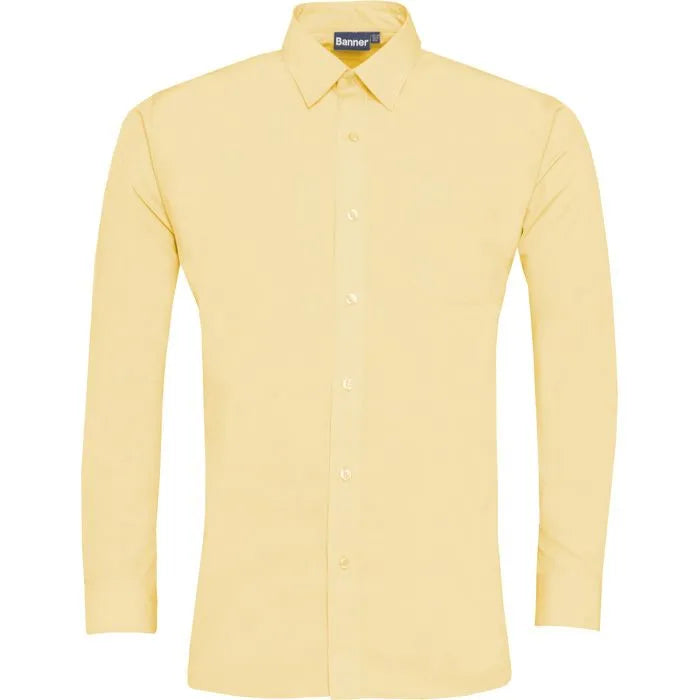 Boys Gold Shirts - Long Sleeve (Twin-Pack)