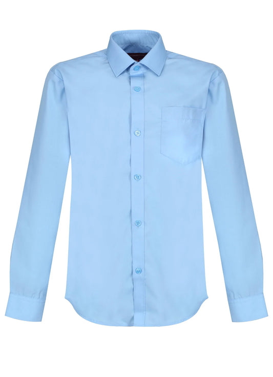 Long Sleeved Shirts - Blue