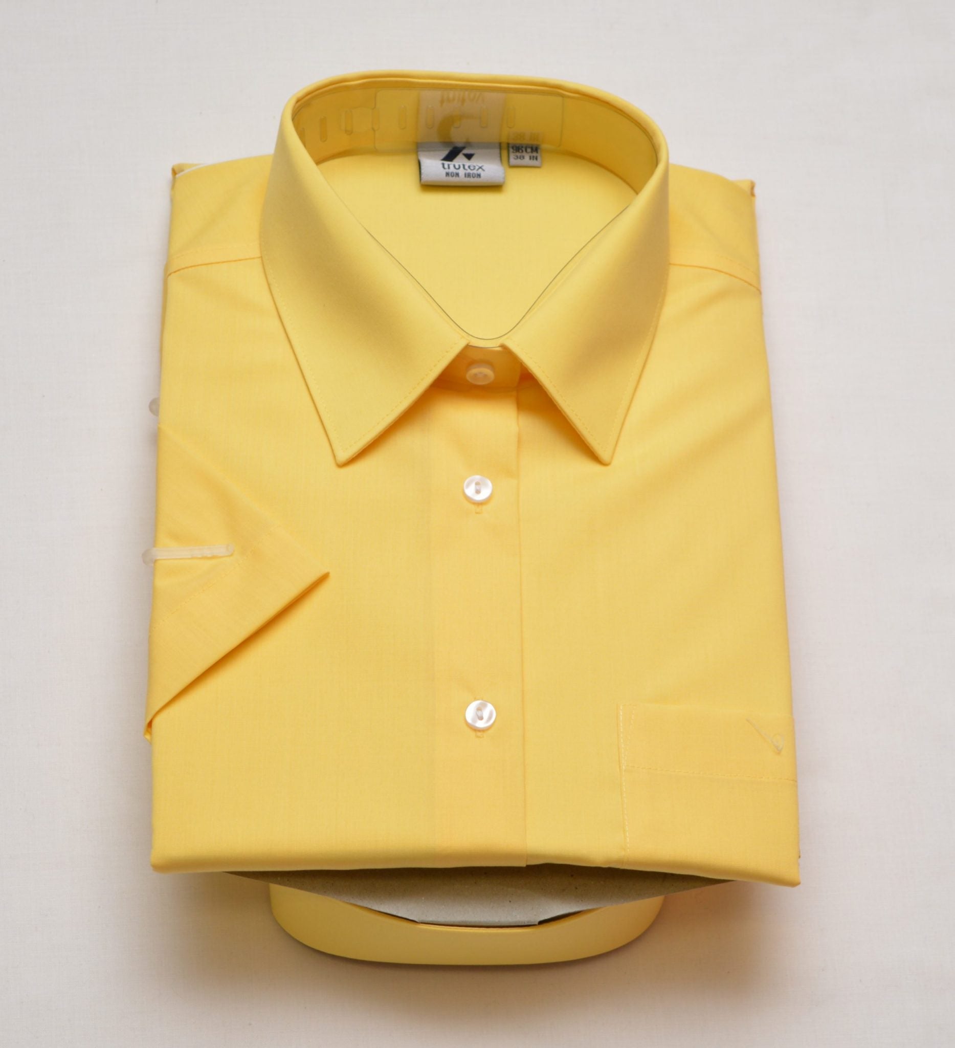 Boys Gold Shirts - Short Sleeve (Twin-Pack)* Totally Uniform Boys Gold Shirts - Short Sleeve (Twin-Pack)* Totally Uniform