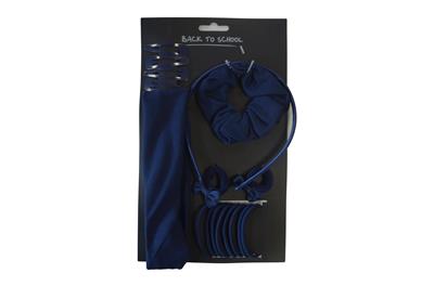 Hair Accessories Set - Navy