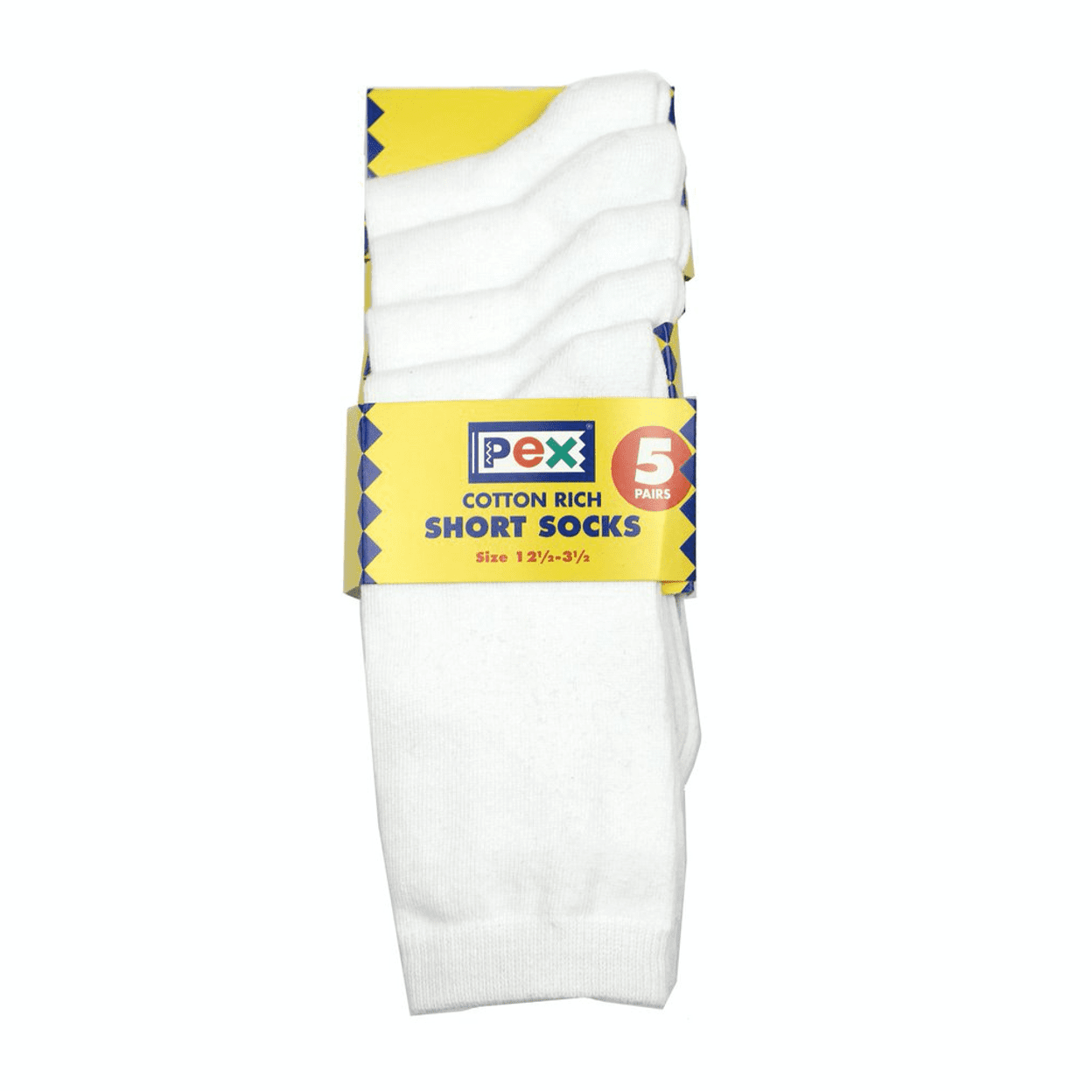 PEX - White Ankle Socks