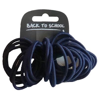 Endless Hair Elastics - 25 Pack - Navy