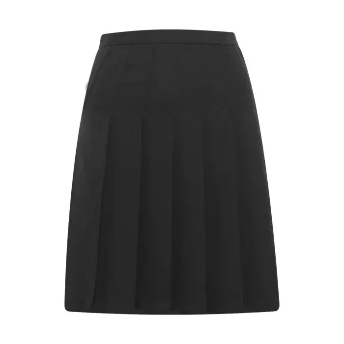 Trutex - Senior Stitch Down Pleat Skirt - Black