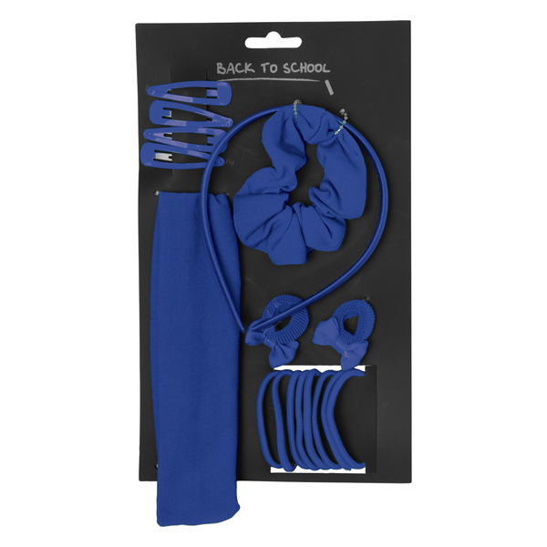Hair Accessories Set - Royal Blue