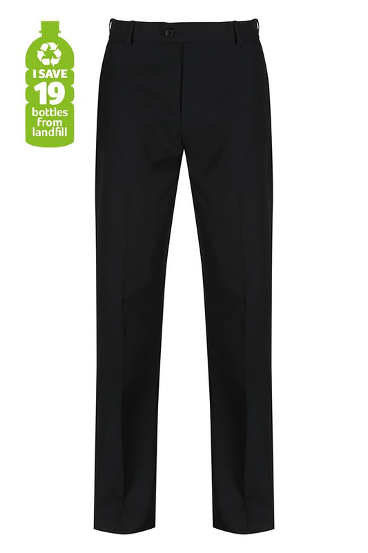 Trutex - Boys Sturdy Fit Trouser - Black