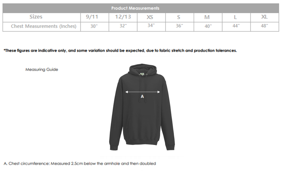 Thorns Collegiate Academy - PE Hoodie