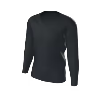 One+All - Cotton V-Neck Jumper - Black