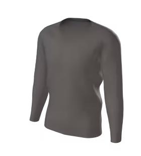 One+All - Cotton V-Neck Jumper - Grey