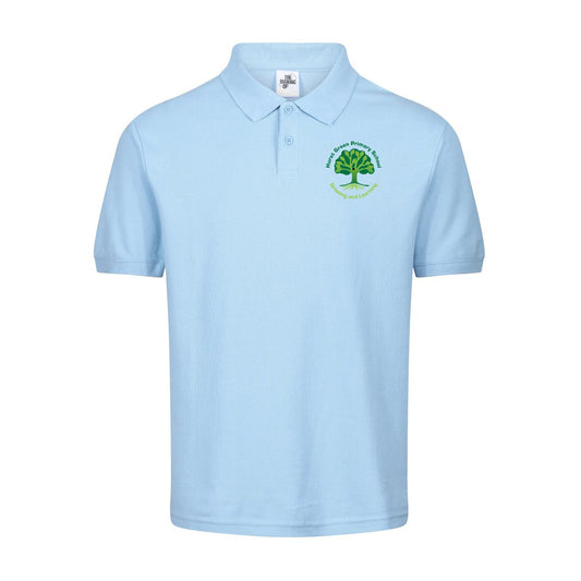 Hurst Green Primary School - Sky Blue Polo Shirt (Reception Only)