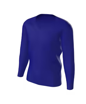 One+All - Cotton V-Neck Jumper - Royal Blue