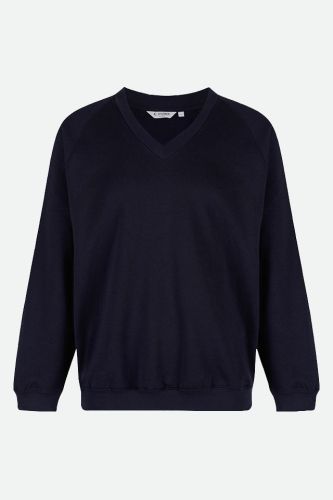 Trutex - V-Neck Sweatshirt - Ink Blue