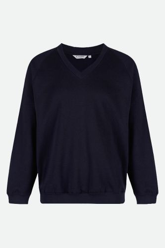 Trutex - V-Neck Sweatshirt - Ink Blue