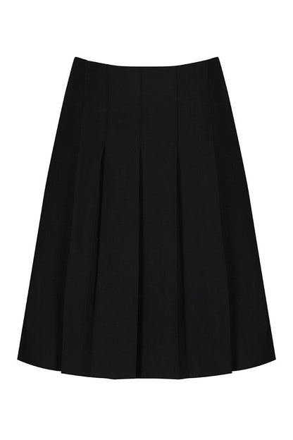 Trutex - Junior Stitch Down Pleat Skirt  – Black