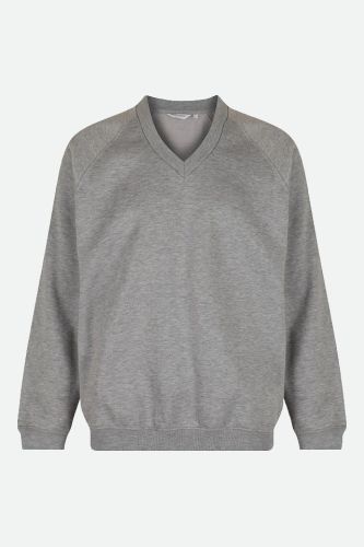 Trutex - V-Neck Sweatshirt - Marl Grey