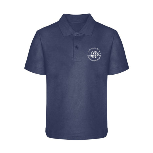 Old Park School - Navy Polo-Shirt *NEW FOR 2025*