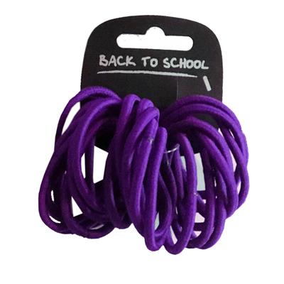 Endless Hair Elastics - 25 Pack - Purple