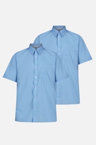Trutex - Short Sleeved Shirts - Blue