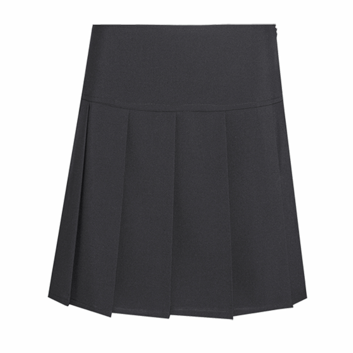 David Luke - Panel Pleated Senior Skirt - Black