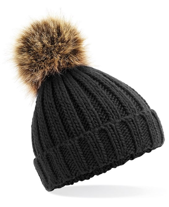 Chunky fur - Beanie Hat