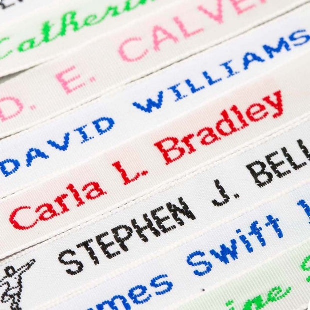 Sew-On Woven Name Tapes